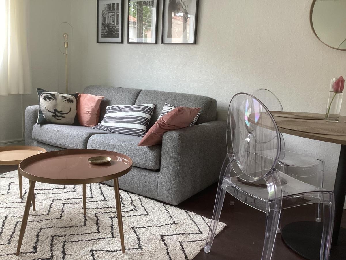 50 M2 T2 Au Calme, Lumineux, Confortable, Cosy, Climatise, Privatif Avec Parking Gratuit Et Terrasse Toulouse Eksteriør billede
